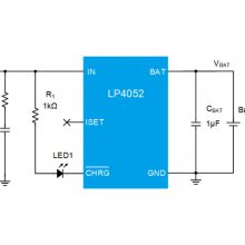 LP4052 微源线性锂电池充电芯片 400mA固定电流