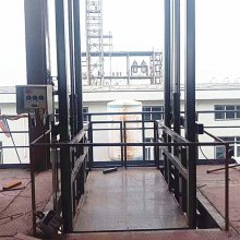 咸宁导轨式升降平台 3吨液压升降平台叉车货梯 汽车举升机定制安装