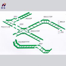 托盘式电缆桥架三通_槽式桥架垂直弯头_90度45度弯头 恒冷优推