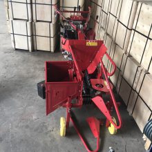 小型单行玉米收割机 玉米扒收获机 家用收玉米机械