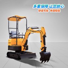 15挖机 果园开渠微型挖掘机 挖土用小型挖土机