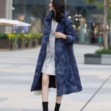 歌蒂雅诗羽绒服国风刺绣品牌 广州羽绒服便宜壹手货源 直播实体（热）卖女装羽绒服