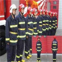 阻燃防护服 2层训练服 五件套微型消防站消防服装备