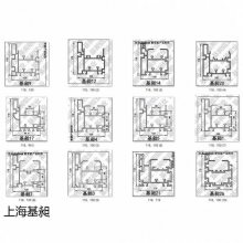 汽车 光伏 物流 医疗输送线异型材铝合金倍速链铝材上海基昶铝镁合金