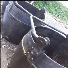 矿用DX-2.0底卸式吊桶 提高输送混凝土的速度 矿井1.5立方铸钢桶