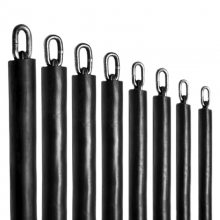 耐寒耐磨耐腐蚀电梯补偿链包塑平衡导向轮装置全塑链条可定制