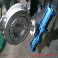 供应D673W-16P DN350 气动硬密封对夹式蝶阀/气动偏心蝶阀/气动阀门 巨远阀门