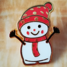 定制一批圣诞节徽章，圣诞节胸章定制，动漫创意雪人徽章