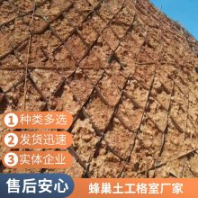 河道边坡治理路基加固蜂巢土工格室 世杰高分子焊接打孔网格