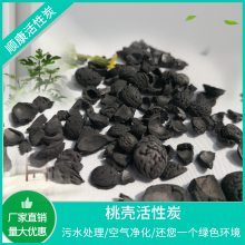 水处理果壳颗粒活性炭高碘值桃壳颗粒炭工业纯净水滤料果壳活性炭