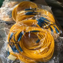 庆阳市长期回收3米光纤网络跳线12芯束状尾纤