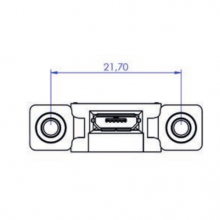 ¹ӢINGUN MicroUSBתͷSTK-USBmicro-A-005-S