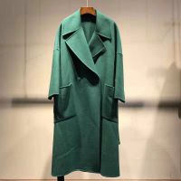 浙江湖州呢子大衣阿尔巴卡大衣新款2018款式多样