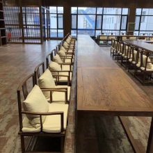 老榆木办公家具定制-办公家具-缘之榆家具全屋装饰