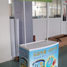 各式超市推广活动试吃台促销台 有多种款式促销桌可以定制喷绘