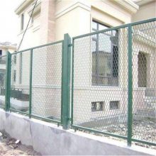 工业园区围墙网 菱形网围墙护栏 斜方孔围栏网