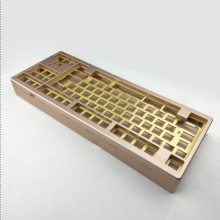 东莞石排数控加工定制键盘厂家高精度键盘CNC制造商 铝合金定位板