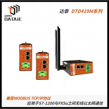 PLC远距离网络模块 支持1KM RJ45转modbus TCP通讯