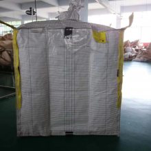 Cement Circular FIBC Big Bag *** New PP Vented Big Bag Circular Ton Bag with Skirt Top and Plain Bottom