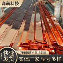 防雷铜包钢 化工电厂接地材料 表面均匀光洁度高 森萌