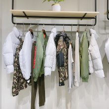 冬季休闲女装 玛卡冬装新款 羽绒服 时尚卫衣 男女同款品牌女装尾货批发