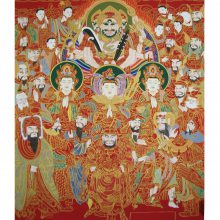 手绘各种佛像画神像画家庭供奉画寺庙道观壁画