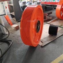 欧标锥套皮带轮 矿山机械皮带轮 定制双槽多槽电机轮大量现货