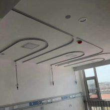 不变形医用轨道生产 医院输液架吊杆病床隔帘轨道医用轨道