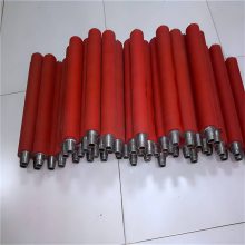 旧轴翻新制革胶辊材质 规格塑料彩印胶辊包胶加工厂