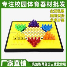 厂家中国跳棋加大成人儿童磁性便携折叠棋盘套装益智成功跳棋