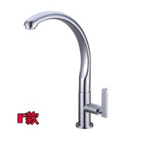 外贸厂家直销 立式厨房单冷水龙头 卫浴洁具洗菜盆水槽阳台水龙头