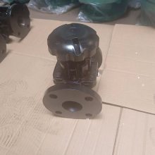 酸碱英标隔膜阀 EG46J-10C DN200 铸钢内全衬胶直通式英标隔膜阀 EG46J