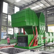 后翻式水平直压式垃圾压缩机设备的作业流程