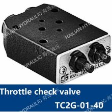 YUKENеThrottle check valve TC2G-01-40