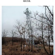 生产森林防火灾四角监控塔 加工设计工艺塔 三角铁塔