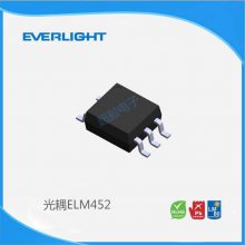 台湾亿光Everlight 光耦ELM452 电晶体管型 线路接收器用高速光耦