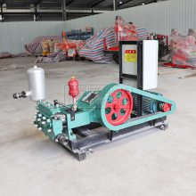 BW150电动变频泵 柴油动力高压工程建筑活塞式灰浆泵注浆机