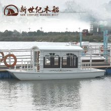 电动旅游船出售 公园游湖水上休闲乘客船欧式观光船