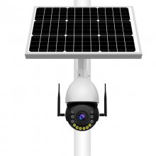 4g太阳能监控器无线户外摄像头四两科技