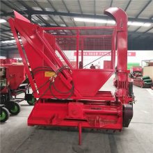 二次粉碎秸秆收割机 切碎秸秆回收机一人操作 玉米秸秆青储机