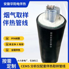 防爆采样复合管BWG-F8F6取样管缆耐高温烟气伴热采样管电伴热管线