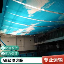 软膜天花吊顶 柔性天花 白色透光膜 阻燃软膜 承接软膜工程