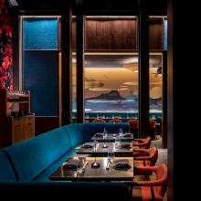 北京门头沟酒店软装：山水岩彩装置如何勾勒京西诗意空间？