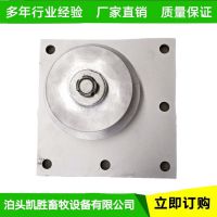 养殖舍清粪系统 一拖二刮粪机 全自动清粪机