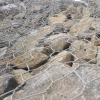 卓昌7*9镀高尔凡格宾垫护脚 厚镀锌雷诺护垫护坡网 河道驳岸固滨石笼 五绞覆塑固滨笼