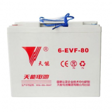 天能电池6-EVF-80 12V80AH 电动扫地车、清洁车、巡逻车