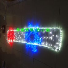 圣诞节街道LED街棚灯 圆圈款式LED跨街灯 LED圆球挂件灯 酒店亮化工程 LED桃子景观灯 批发