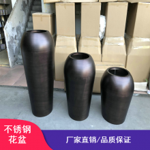 不锈钢户外花器_恒娥大型花器_立体花钵价格