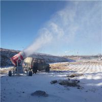 滑雪场人工造雪机厂家 景区冰雕可使用大型造雪机