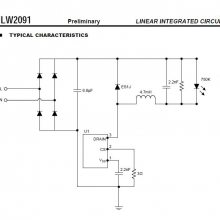 友顺 ULW2091 TO-92 非隔离降压恒流LED驱动器IC